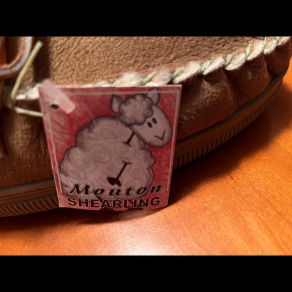 Moccasin shearling men’s Zero Stress slipper - Picture 3 of 4